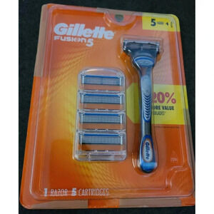 Gillette Fusion5 Men's Razor Blade with 5 Anti-Friction Blades for Shave (K9)